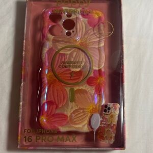 XO poppy water Lilly iPhone 16 pro max case